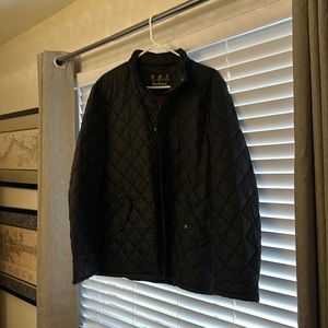 Barbour Quilted Jacket with Contrasting Interior